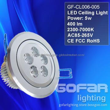 LED Ceiling Light with TW Epista&Bridgelux leds 5 pcs,400lm